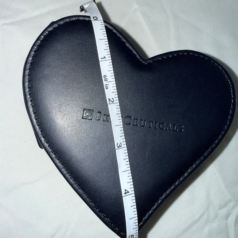 Skinceuticals Black Heart-Shaped Jewelry Box